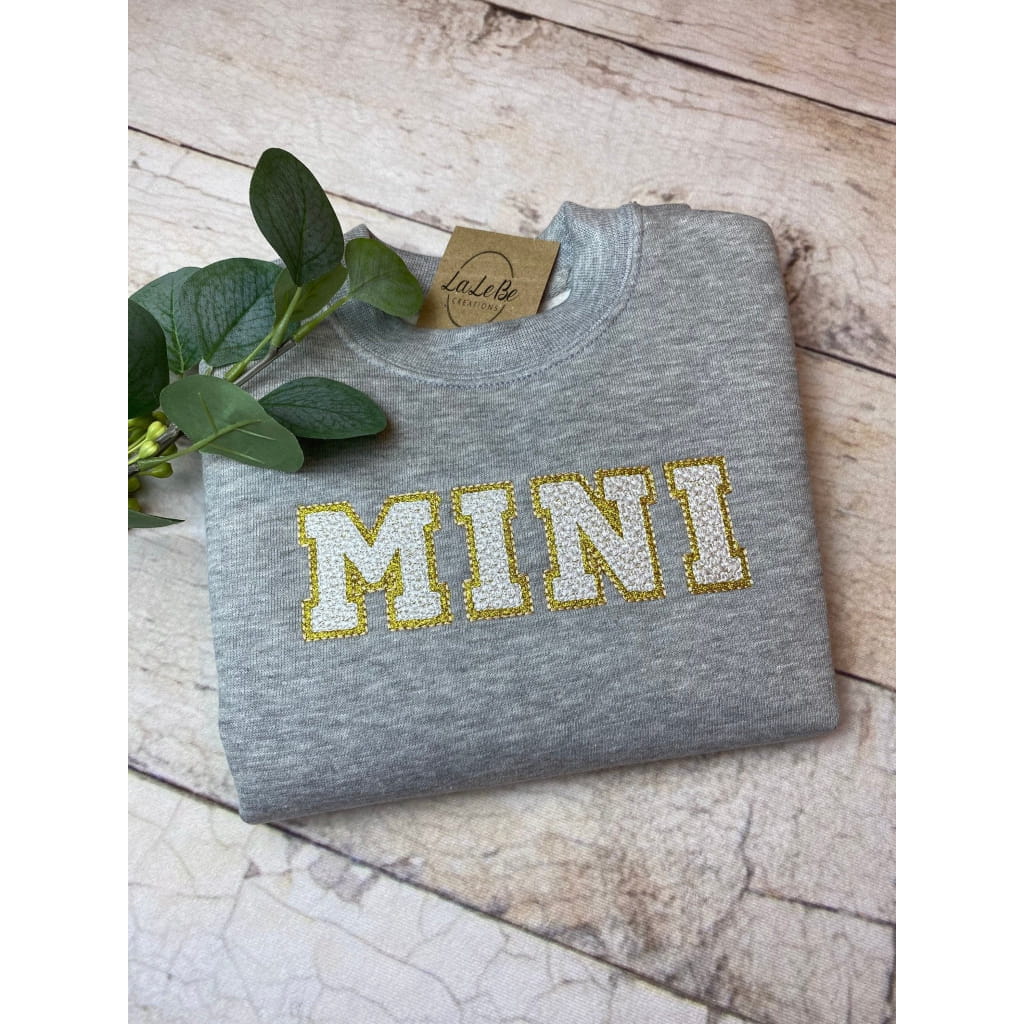 MINI Sweatshirt mit Geburtsjahr personalisierbar Mama Mini