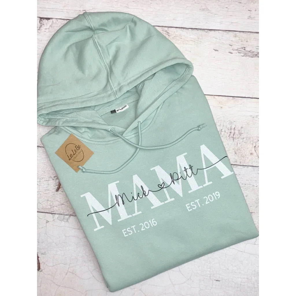MOM MAMA Kapuzenpulli - lalebecreations.de