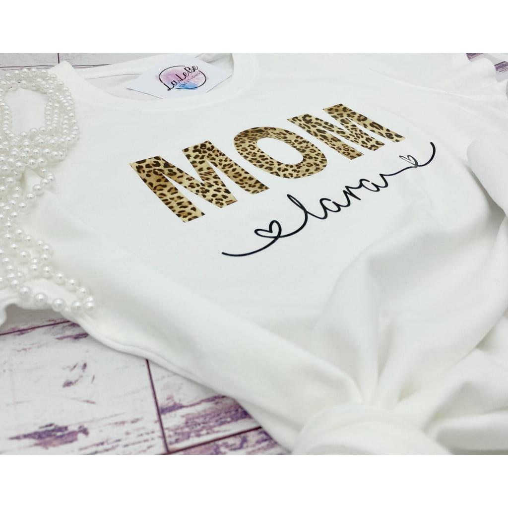 Mutter Tochter Partnerlook Leo