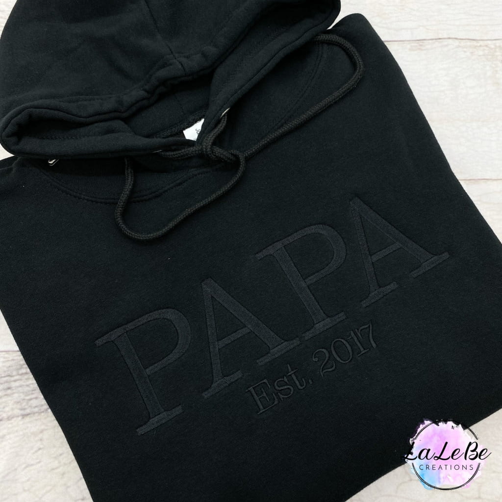 PAPA OPA personalisierter Hoodie als Weihnachtsgeschenk - lalebecreations.de