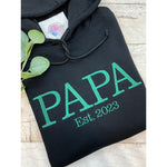 PAPA OPA personalisierter Hoodie als Weihnachtsgeschenk - lalebecreations.de
