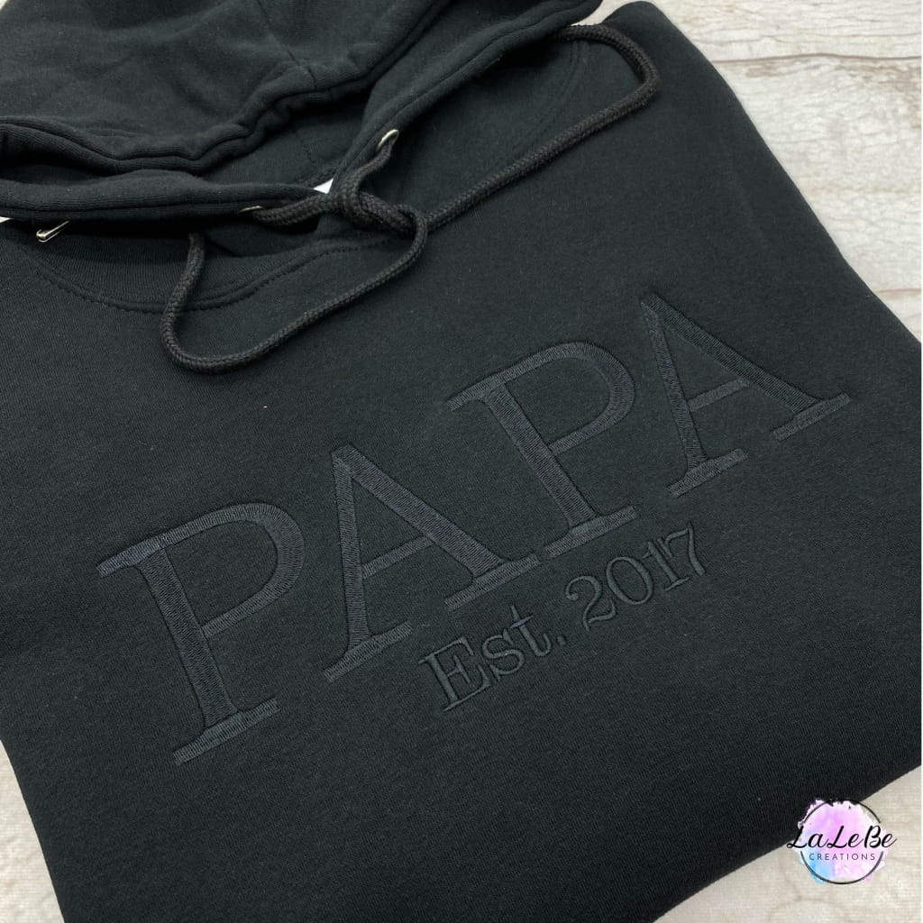 PAPA OPA personalisierter Hoodie als Weihnachtsgeschenk - lalebecreations.de