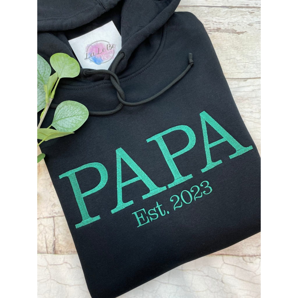 PAPA OPA personalisierter Hoodie als Weihnachtsgeschenk - lalebecreations.de