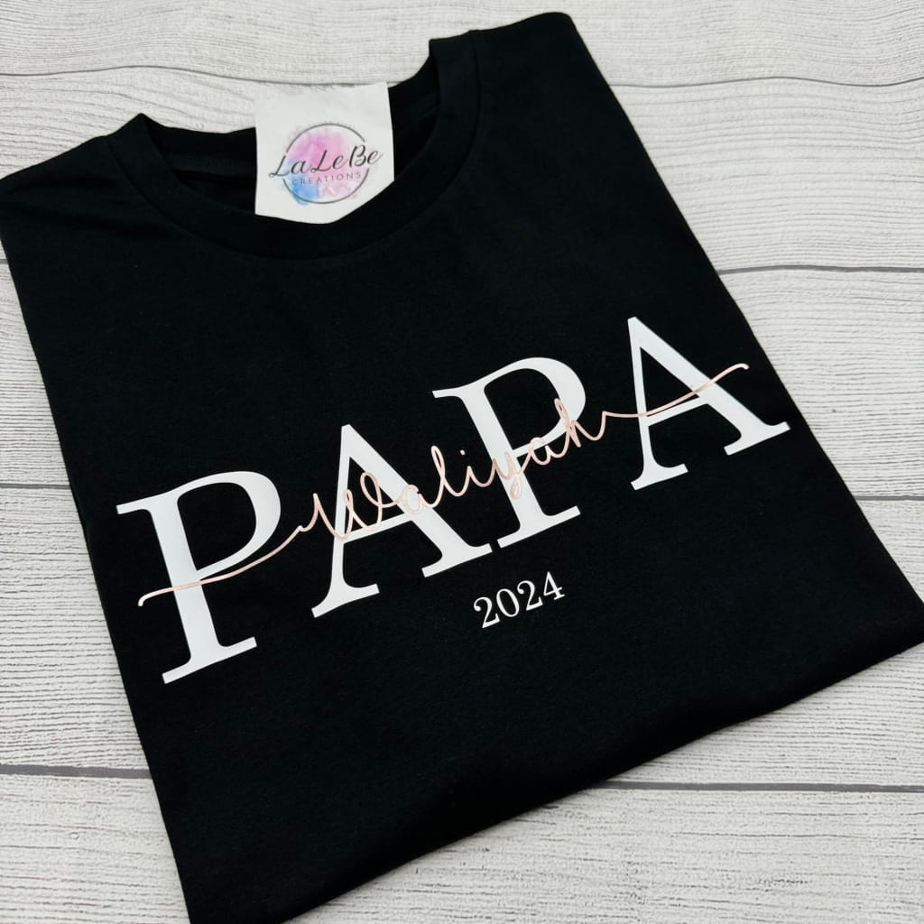 Papa T-Shirt – Das perfekte personalisierte Geschenk