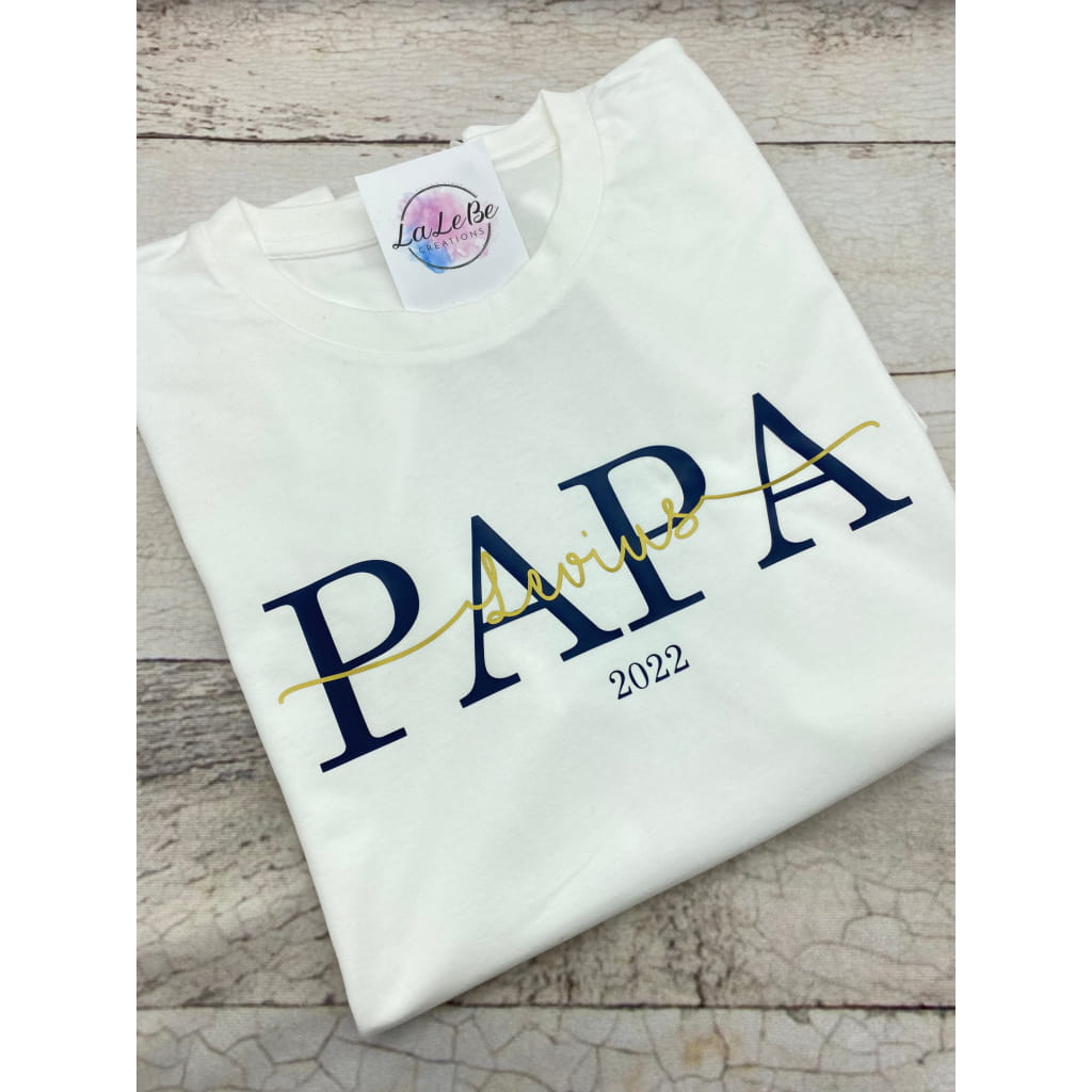 Papa T-Shirt – Das perfekte personalisierte Geschenk