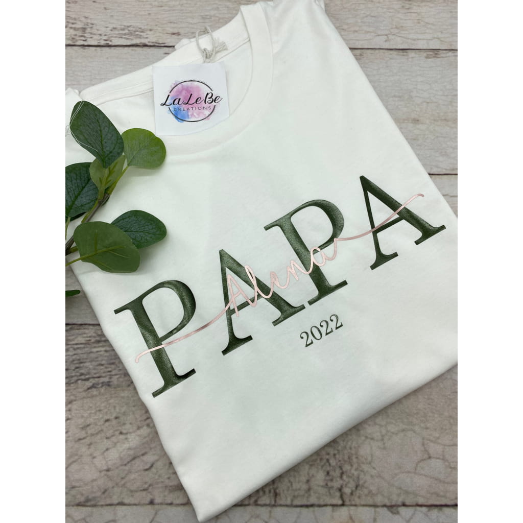 Papa T-Shirt – Das perfekte personalisierte Geschenk