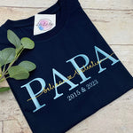 Papa T-Shirt – Das perfekte personalisierte Geschenk für Väter - lalebecreations.de