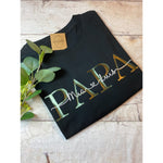 Papa T-Shirt – Das perfekte personalisierte Geschenk für Väter - lalebecreations.de