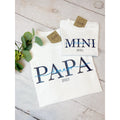 Partnerlook Mom Dad Mini T-Shirt 0-3 Monate / Babybody