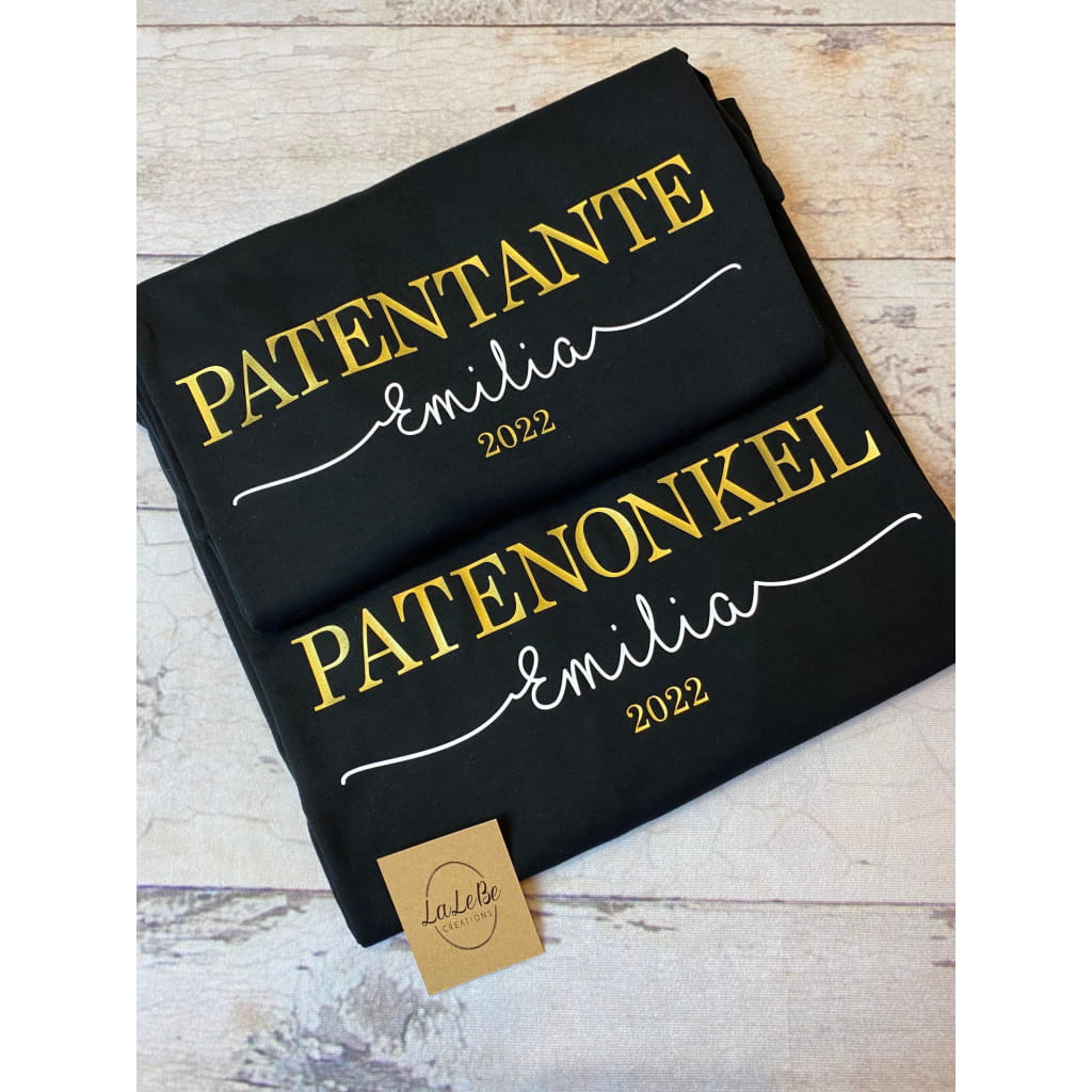Patentante Patenonkel Outfit - lalebecreations.de