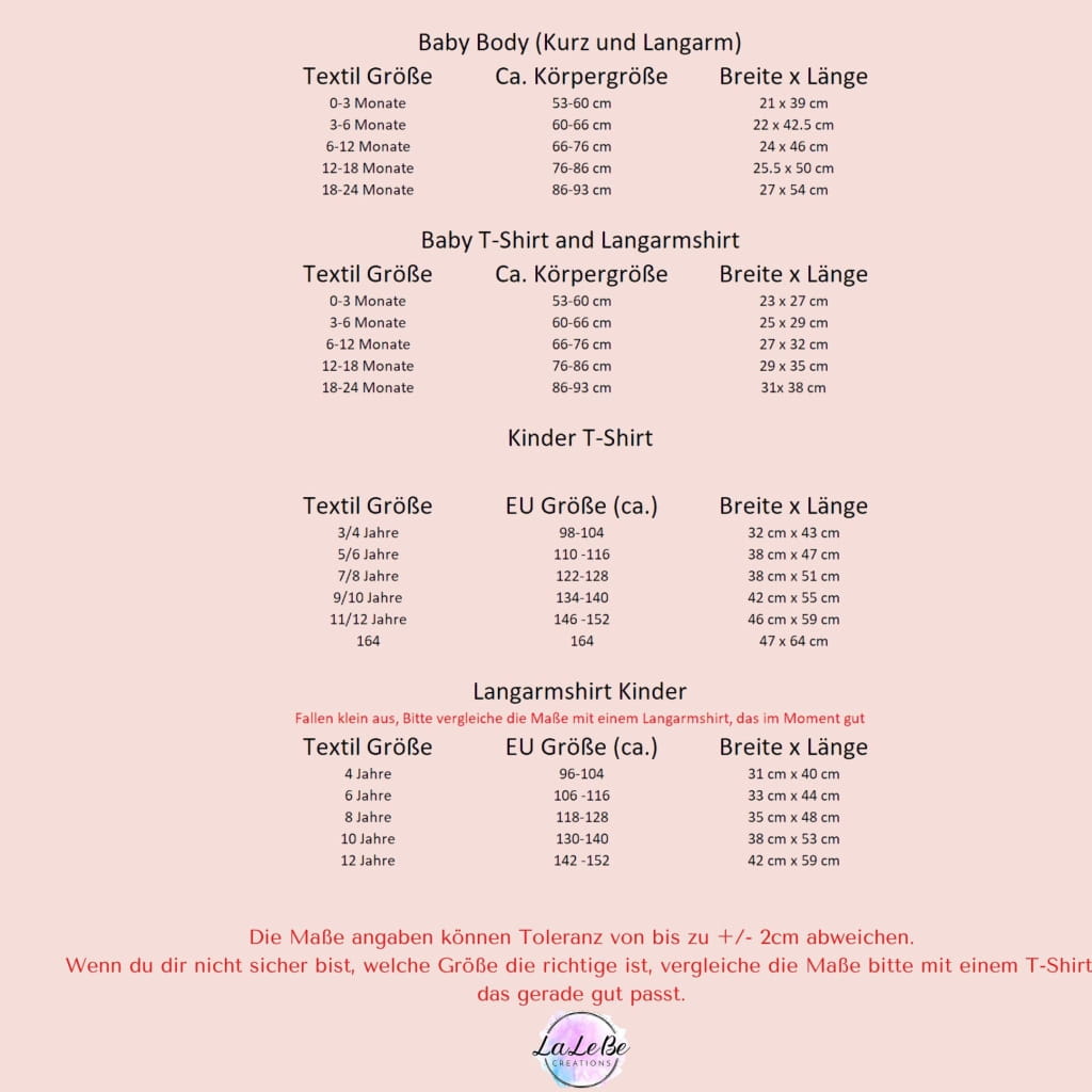 Personalisierbares Mutter - Tochter Outfit Mama & Mini - lalebecreations.de