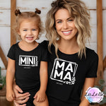 Personalisierbares Mutter - Tochter Outfit Mama & Mini - lalebecreations.de