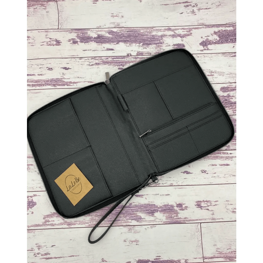 Personalisierte Familie Reiseunterlagen Tasche - lalebecreations.de