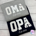 Personalisierte Opa Sweatshirts – Einzigartige Erinnerungsstücke für Großväter - lalebecreations.de