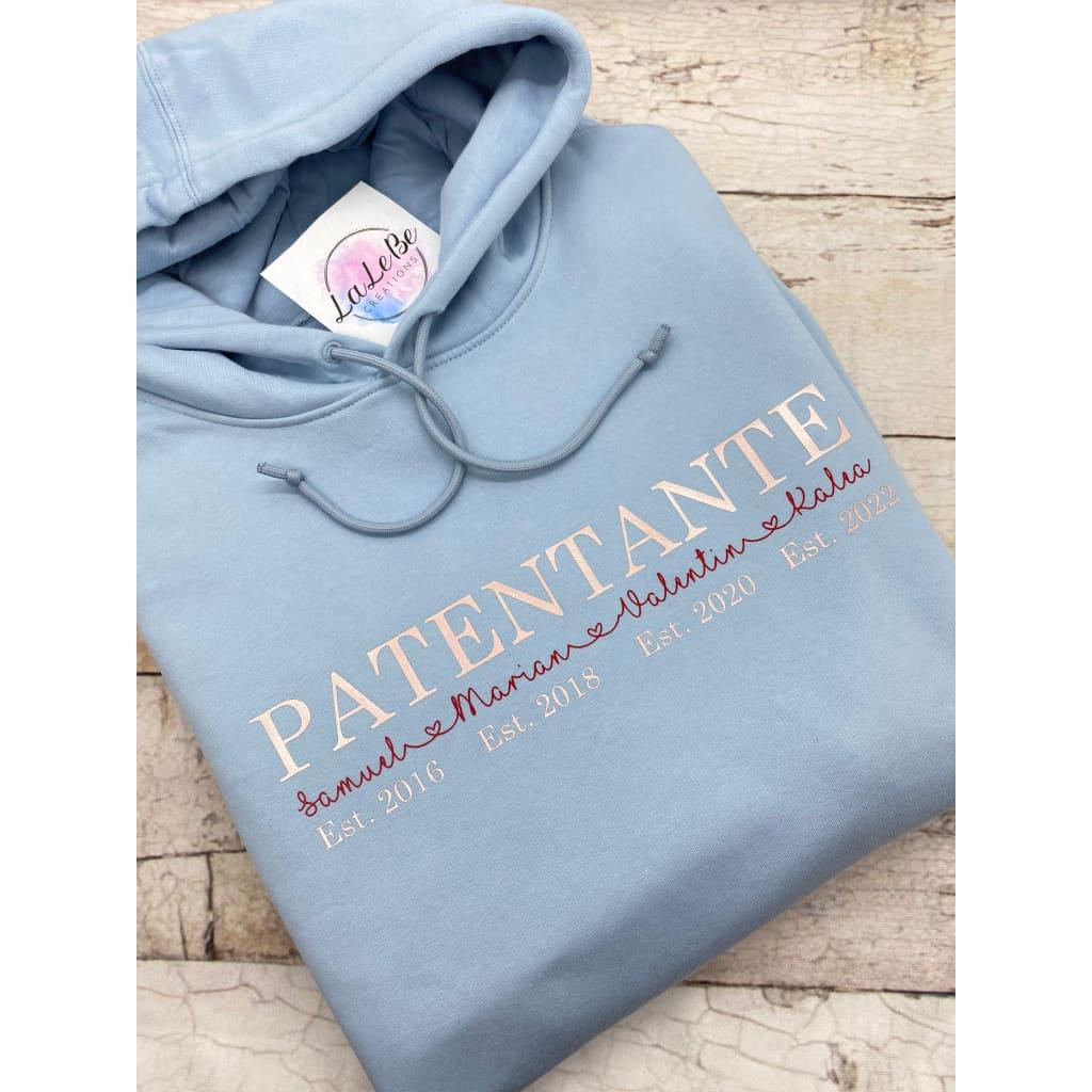 Personalisierter Hoodie für Patenonkel oder Patentante