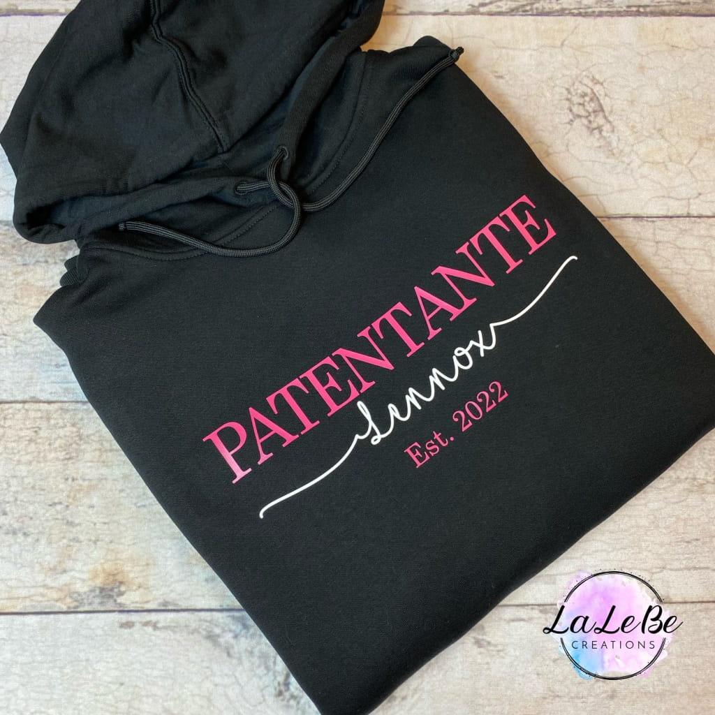Personalisierter Hoodie für Patenonkel oder Patentante