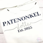 Personalisierter Hoodie für Patenonkel oder Patentante - lalebecreations.de
