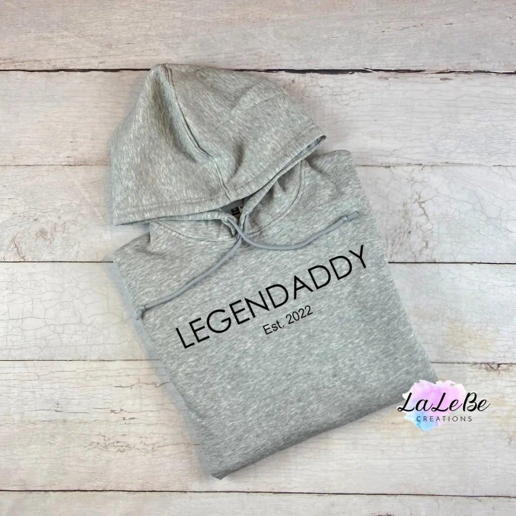 Personalisierter LEGENDADDY Hoodie | Vatertagsgeschenk, Papa Sweatshirt - lalebecreations.de