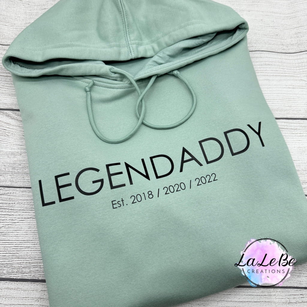 Personalisierter LEGENDADDY Hoodie | Vatertagsgeschenk, Papa Sweatshirt - lalebecreations.de
