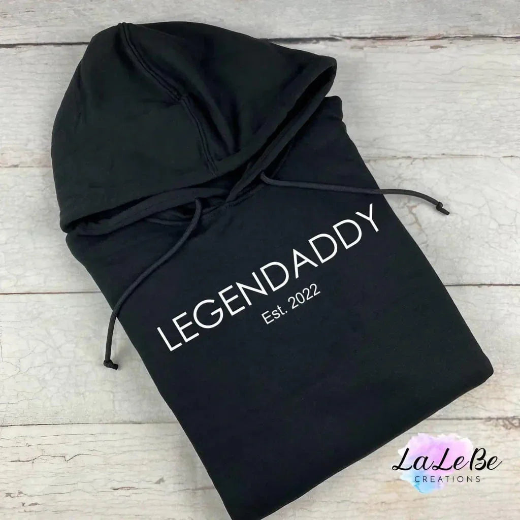 Personalisierter LEGENDADDY Hoodie | Vatertagsgeschenk, Papa Sweatshirt - lalebecreations.de
