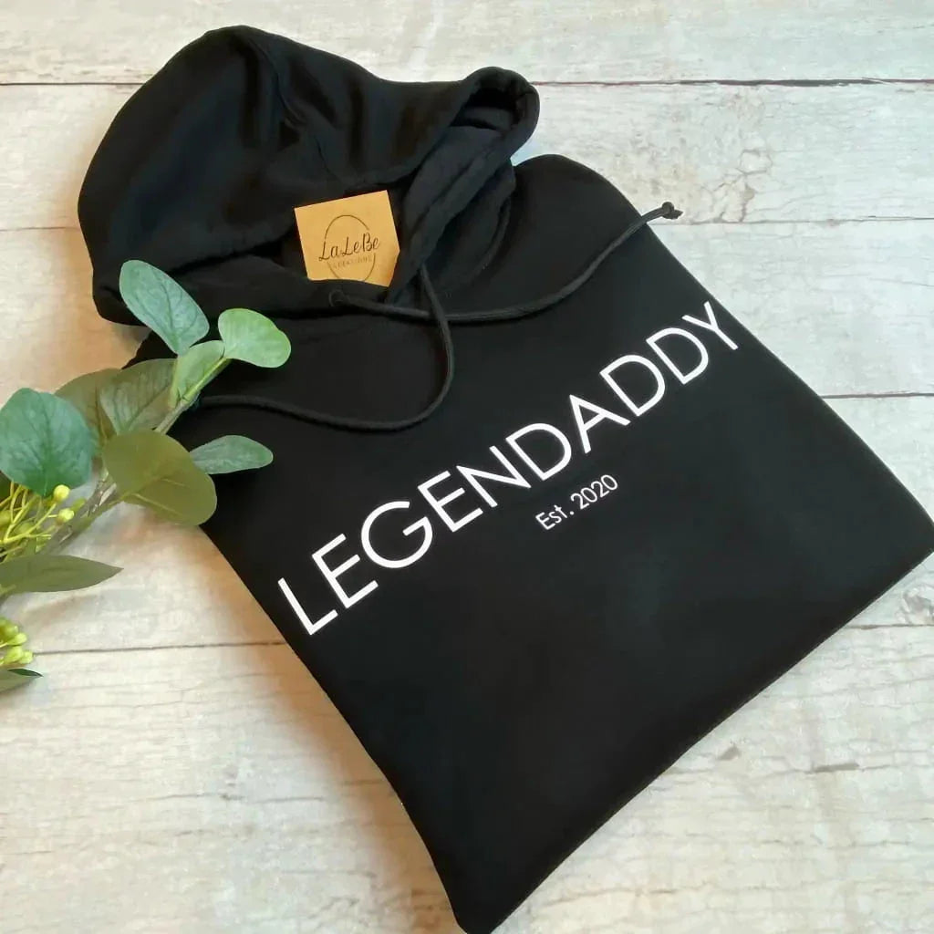Personalisierter LEGENDADDY Hoodie | Vatertagsgeschenk Papa