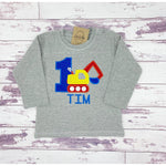 Personalisiertes Bagger Geburtstags-T-Shirt - lalebecreations.de