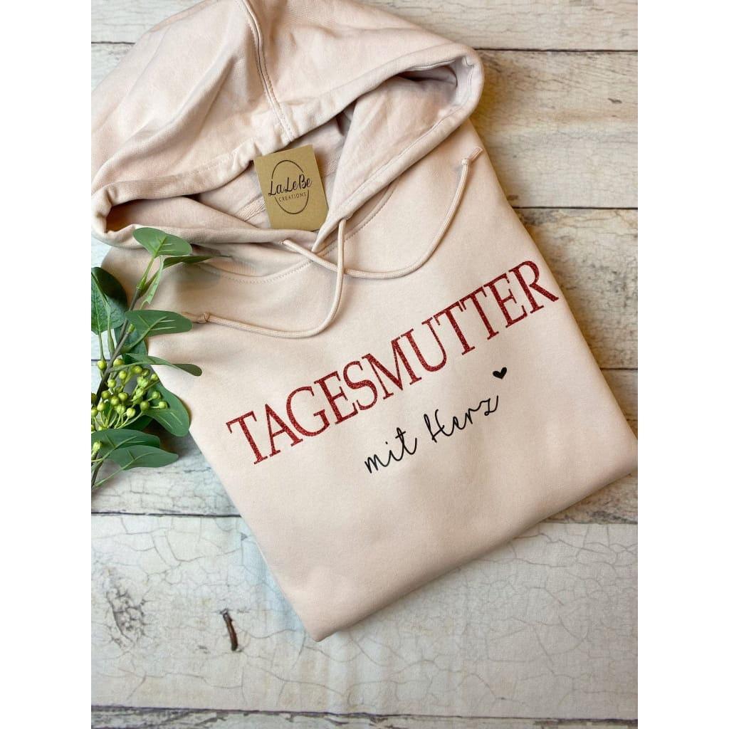 Personalisiertes Geschenk Hoodie für Erzieherin, Tagesmütter, Lehrerin mit Namen - lalebecreations.de