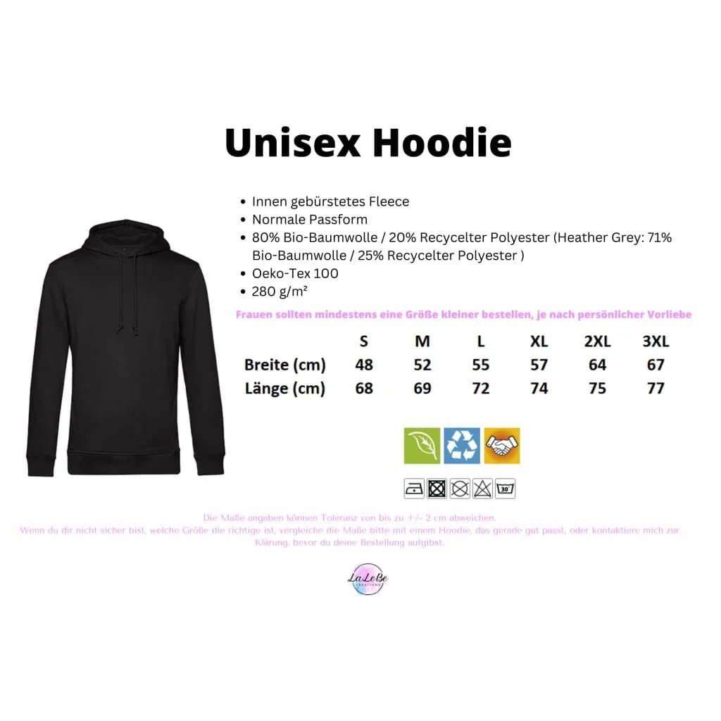 Personalisiertes Geschenk Hoodie für Erzieherin Tagesmütter