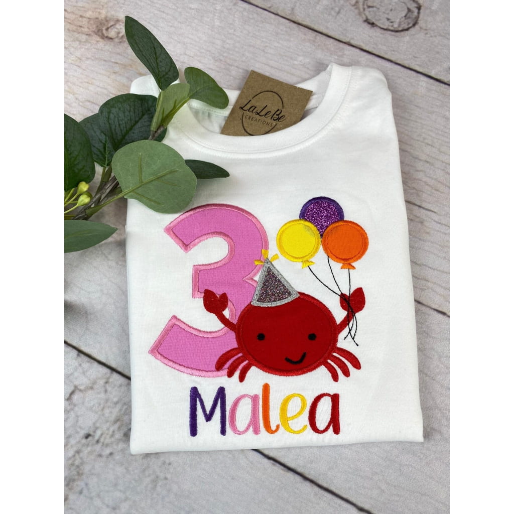 Personalisiertes Krebs Geburtstagsshirt für Kinder