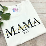 Personalisiertes Mama T-Shirt - lalebecreations.de