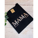 Personalisiertes Mama T-Shirt - lalebecreations.de