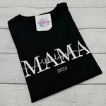 Personalisiertes Mama T-Shirt - lalebecreations.de