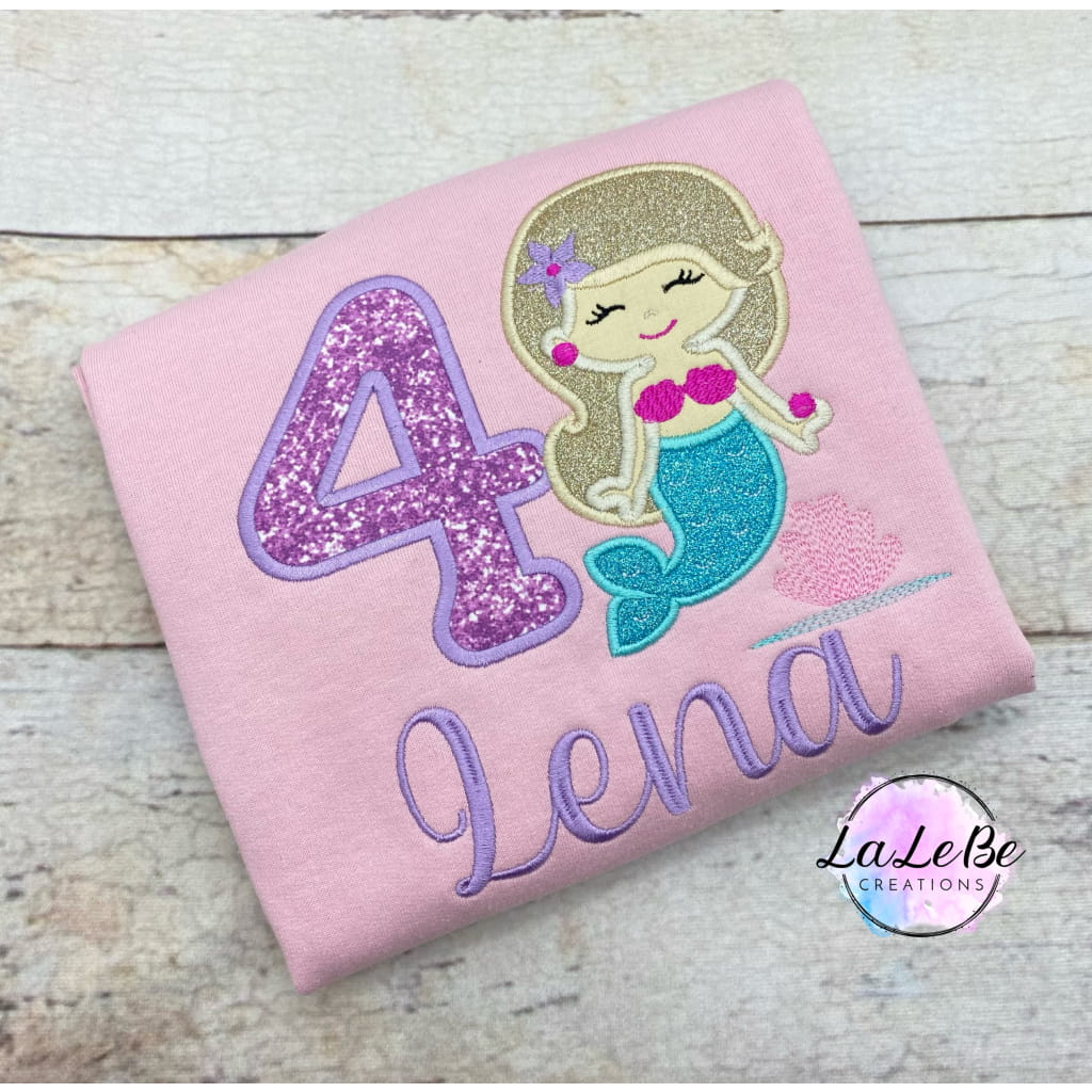 Personalisiertes Meerjungfrau - Sweatshirt - lalebecreations.de