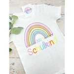 Schulkind Regenbogen T-Shirt - lalebecreations.de