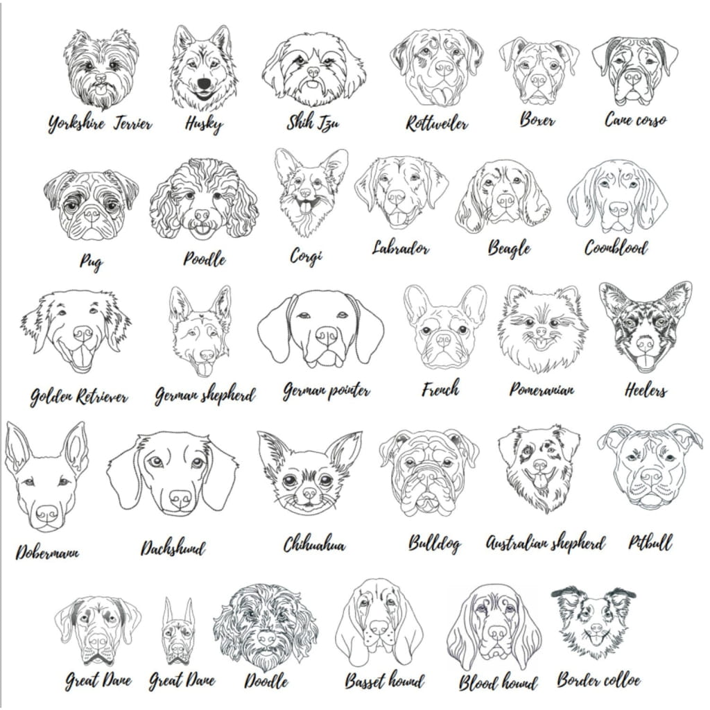 Sweatshirt für Hundeeltern mit Rassenmotiv