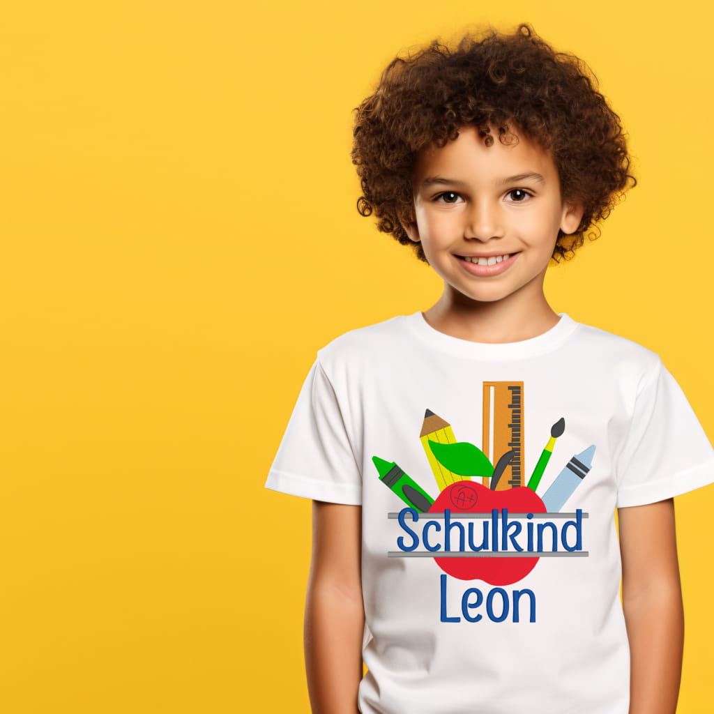 T-Shirt für den Ersten Kindergartentag oder Schulanfang - lalebecreations.de