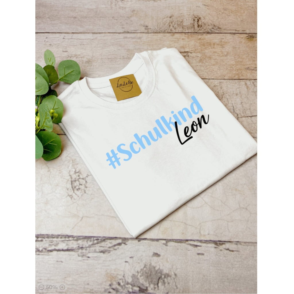 T-Shirt für Kinder Einschulung, Schulkind Shirt - lalebecreations.de