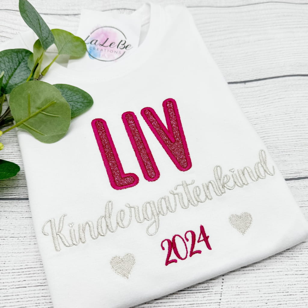 T-Shirt Kindergartenkind oder Schulkind - lalebecreations.de