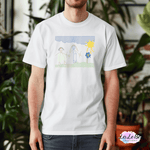 T-Shirt mit Kinderzeichnung bestickt: Einzigartiges Geschenk für Eltern & Großeltern - lalebecreations.de