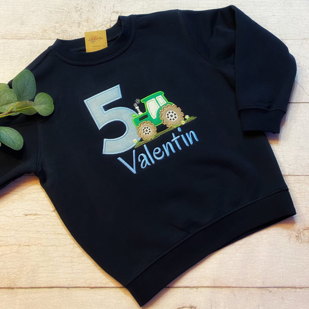 Traktor Geburtstagspulli für Kinder