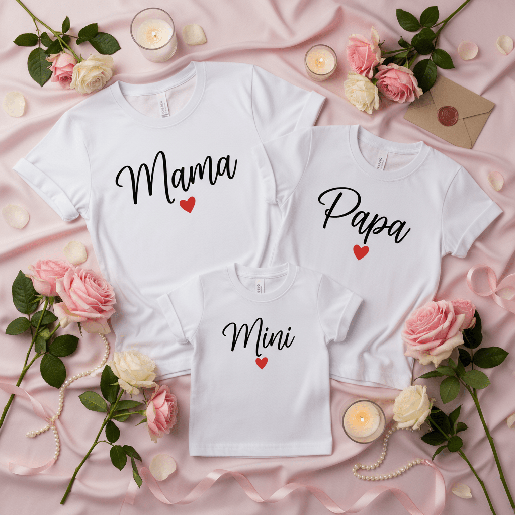 Familienoutfit Mama Papa Mini
